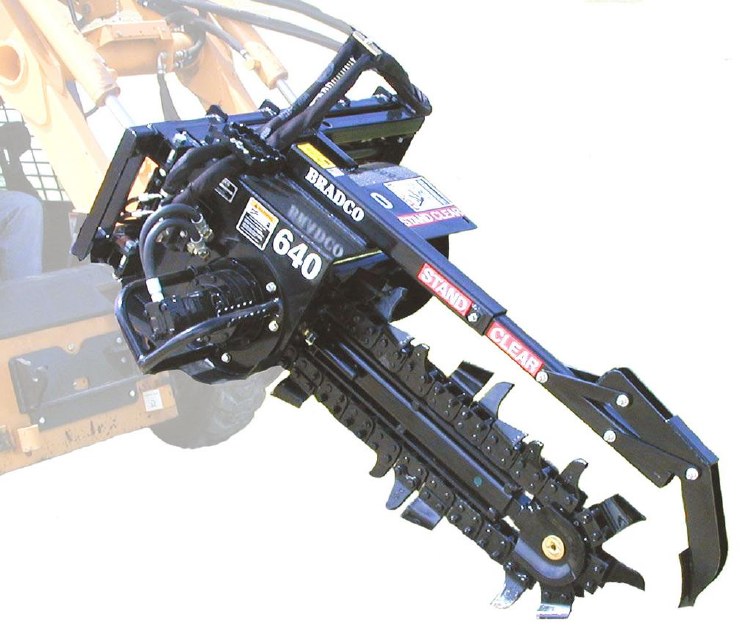 TRENCHER 6" X 48" FOR SKID STEER