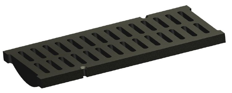 GRATE CAST IRON - FOR 12" X 24" CATCH BASIN