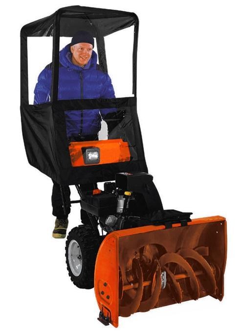 SNOW THROWER CAB DELUXE