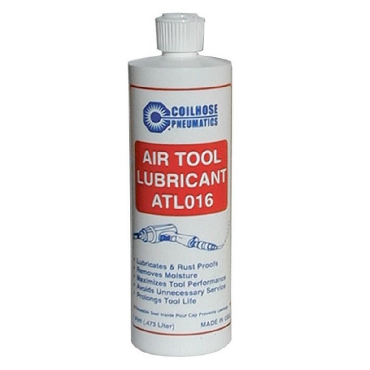 LUBRICANT, AIR TOOL OIL, 16 OZ PLASTIC SQUEEZE BOTTLE
