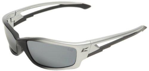 SAFETY GLASSES, KAZBEK, BLACK FRAME, SILVER MIRROR LENS