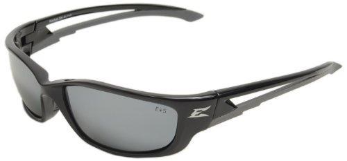 SAFETY GLASSES, KAZBEK XTRA LARGE, BLACK FRAME, SILVER MIRROR LENS