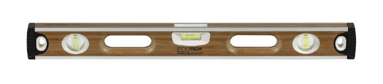 LEVEL, BAMBOO ALUMINUM I BEAM, 24"  YELLOW