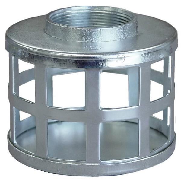 STRAINER, 4", LARGE ROUND HOLE