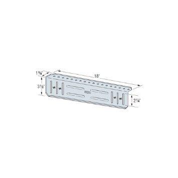 SLIDE-CLIP STRUT CONNECTOR, BYPASS FRAMING, COLD FORMED STEEL, SSB3.518, BUCKET OF 25 WITH 83 SHOULDERED SCREWS