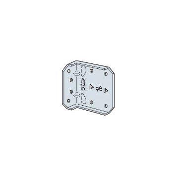 FIXED-CLIP CONNECTOR, BYPASS FRAMING, COLD FORMED STEEL, FCB43.5, BOX OF 25, SCREWS NOT INCLUDED