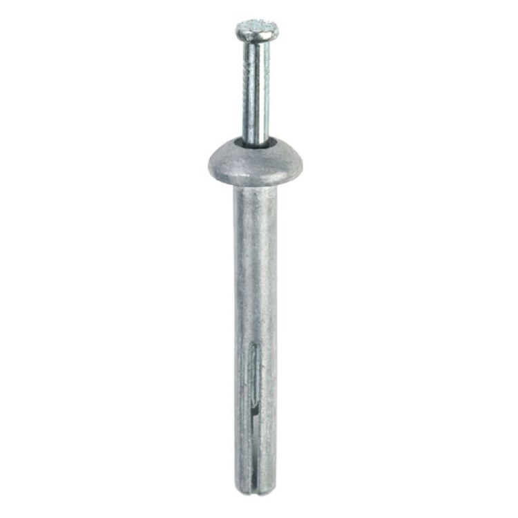 ANCHOR, CONCRETE, HAMMER SET, 1/4" X 1-1/2", STAINLESS STEEL PIN (304)