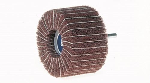 FLAP WHEEL, INTERLEAF, 2" x 1" x 1/4" 80 GRIT, MEDIUM