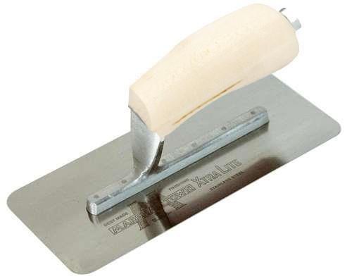 TROWEL SS VENETIAN PLASTERING, 11" X 3-3/4" WOOD HANDLE