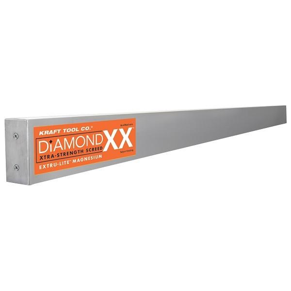SCREED 12' x 1-1/2" x 3-1/2" DIAMOND XX MAGNESIUM