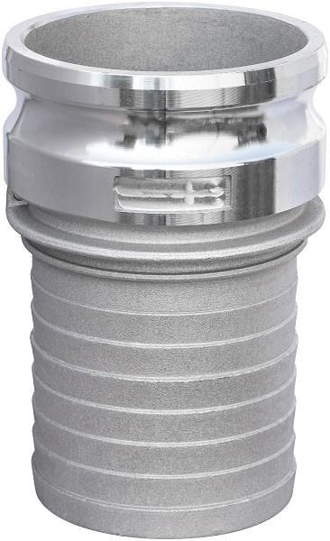 ADAPTER, CAM & GROOVE, 4", 4" HOSE SHANK