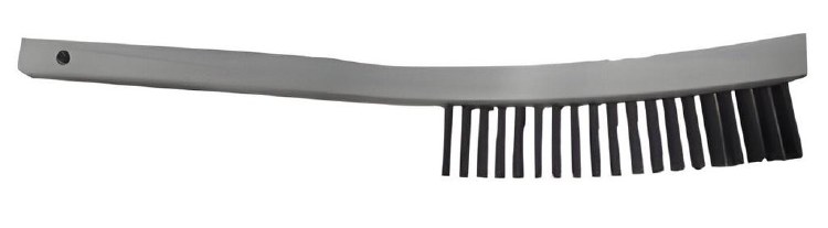 BRUSH, WIRE, 4 ROW, SCRATCH