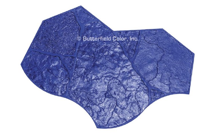 STAMP, APPALACHIAN FLAGSTONE (BLUE)