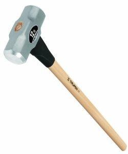 HAMMER, SLEDGE, 12 LB, HICKORY HANDLE