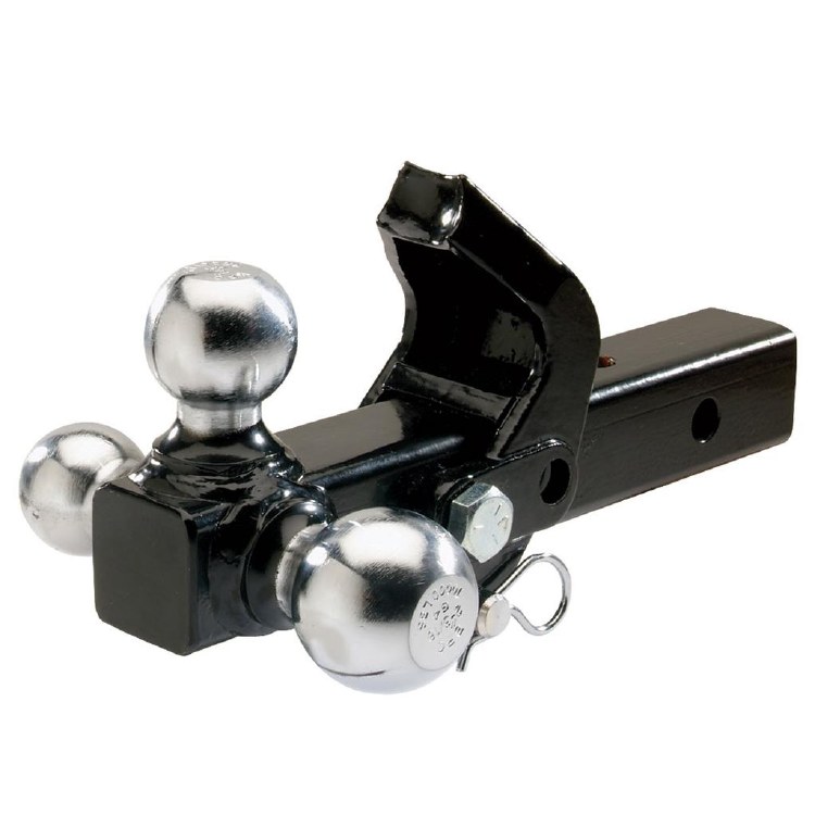 HITCH BALL, TRIPLE CHROME BALL - 1-7/8", 2" & 2-5/16"