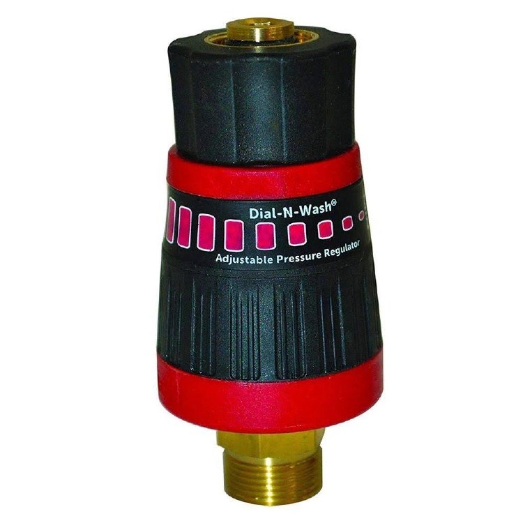 DIAL AND WASH ADJUSTABLE PRESSURE WASHER REGULATOR