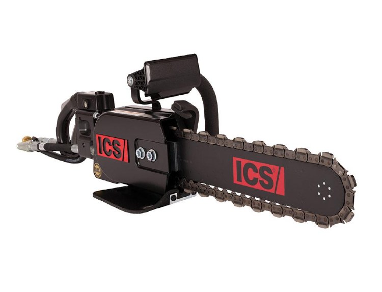 CONCRETE CHAINSAW, 890F4- HYDRAULIC, 12 GPM,, 20" BAR, and POWERGRIT DUCTILE BLADE, .454 FORCE4