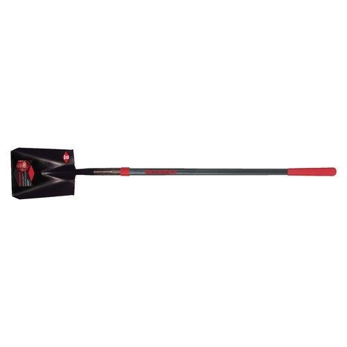 SHOVEL, SQUARE POINT FIBERGLASS, LONG HANDLE