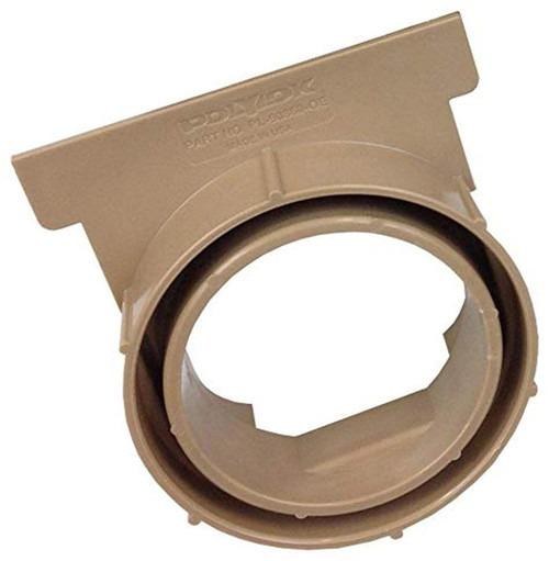 OPEN OUTLET END CAP, TAN, POLYLOK
