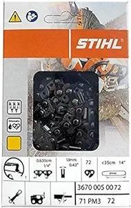 CHAIN, 14", 1/4", .043, 72 DRIVERS