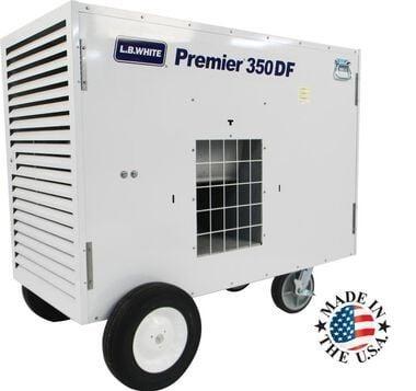 HEATER,DUAL FUEL, PROPANE/NATURAL GAS, 350,000 BTU, DUCTABLE HEATER