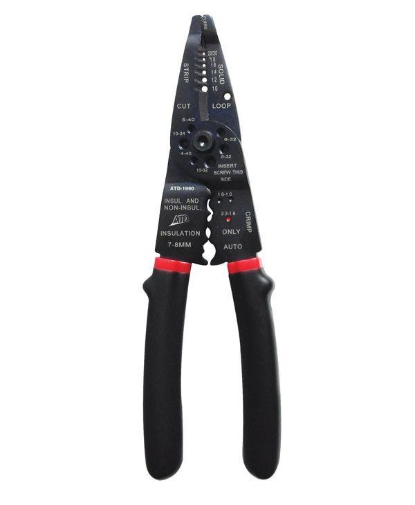 STRIPPERS, WIRE STRIPPING AND CRIMPING PLIERS