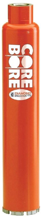 CORE BIT, 1-1/2", WET TURBO, HEAVY DUTY, ORANGE