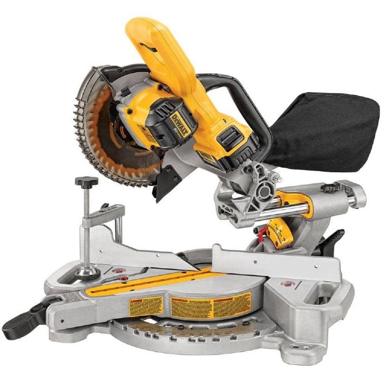 SAW, 7 1/4", SLIDING MITER SAW, 20 VOLT, 1 BATTERY