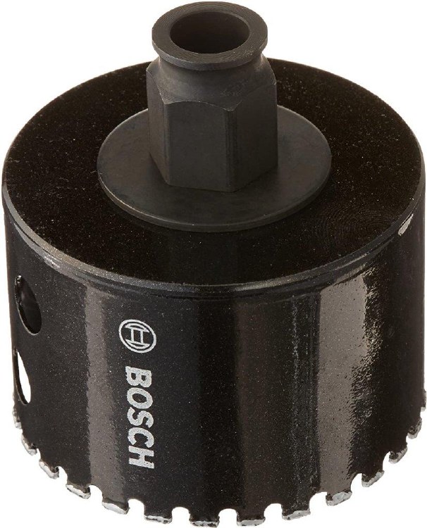 HOLE SAW,2-1/2" DIAMOND GRIT  FOR GRANITE,MARBLE,SLATE,TILE.