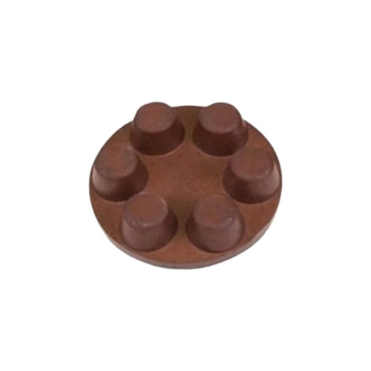 TRANSITIONAL PAD, POST, 2.5" COPPER 100 GRIT, USE SLIGHTLY WET