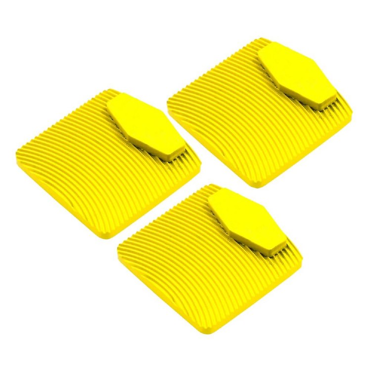 SEG, GRIND, ROUND SINGLE 30GR ,MED BOND, G243S YELLOW- 3 PACK- UP TO 600 SQFT