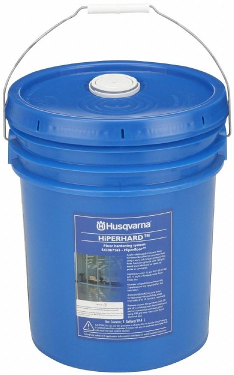 HIPERHARD CONCRETE DENSIFIER- 5 GALLON- COVERS APPROX 1,500 SQFT PER 5 GALLON PAIL