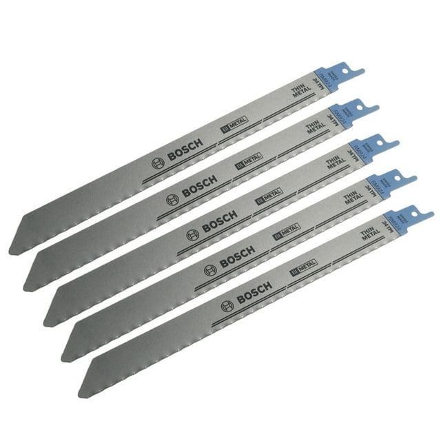 BLADE, RECIPROCATING, 9", 24T, BI-METAL, 5 PAK