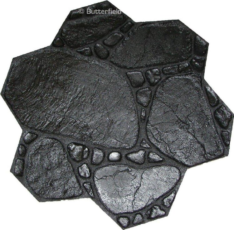 STAMP, GARDEN PATH (BLACK)