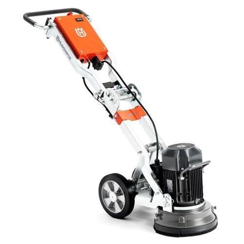 GRINDER, FLOOR, 18", ELECTRIC (120V-15A), TRIPLE HEAD, REDI LOCK SEGMENTS (x9) OR (x18)