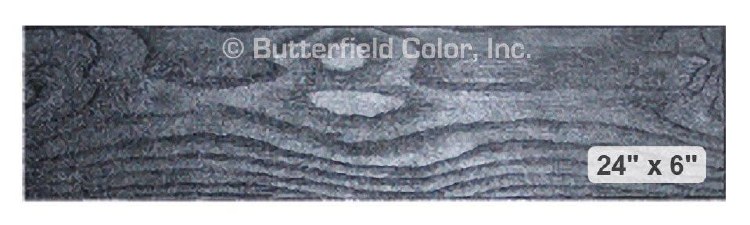 STAMP, 6" WOOD PLANK SINGLE (BLACK) , FLEXIBLE