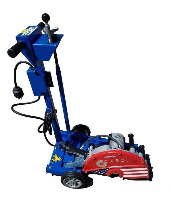 SAW, CUTOFF, 16",WET, ELECTRIC, WITH CART