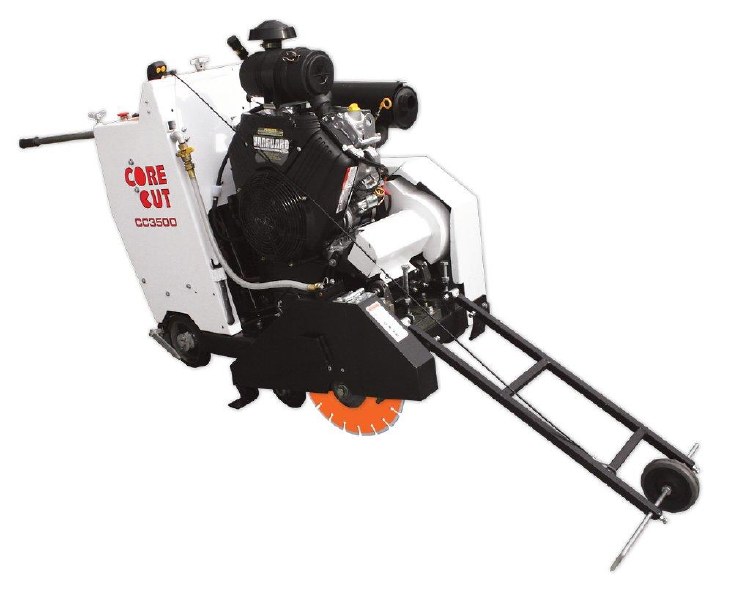 SAW, FLOOR, 30", CONCRETE, 30 HP BRIGGS VANGUARD, POWER RAISE, DUAL FUEL GAS & PROPANE CC3535