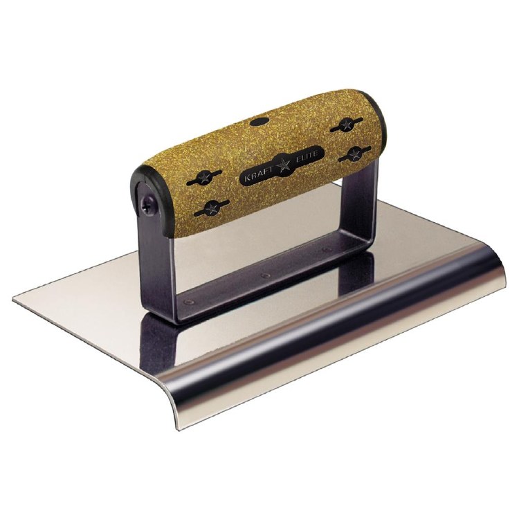 EDGER, HAND, SS, 8"x6", 1/8"R, 1/4"LI