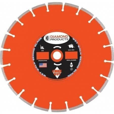 BLADE, 16" x .250- ORANGE HEAVY DUTY,  PRECUT FOR DIAMOND CHAINSAW