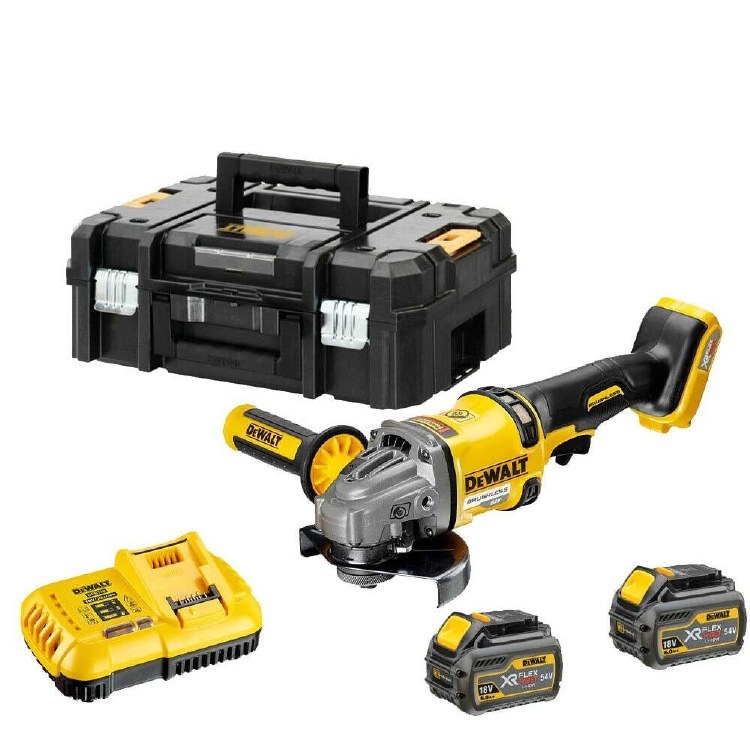 GRINDER CORDLESS 4-1/2"-6" - FLEXVOLT 60V MAX, 2 BATTERY , CHARGER