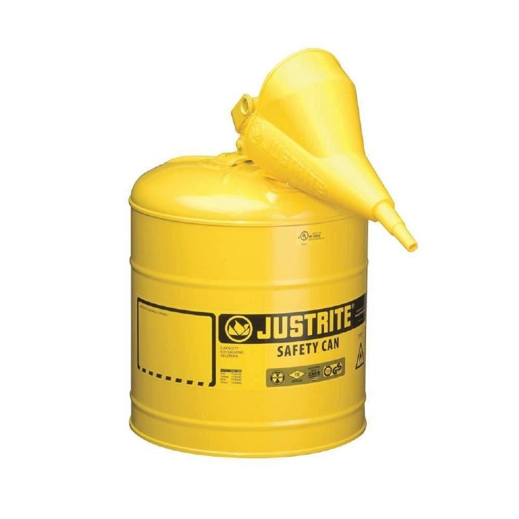 DIESEL CAN 5 GAL YELLOW, TYPE 1