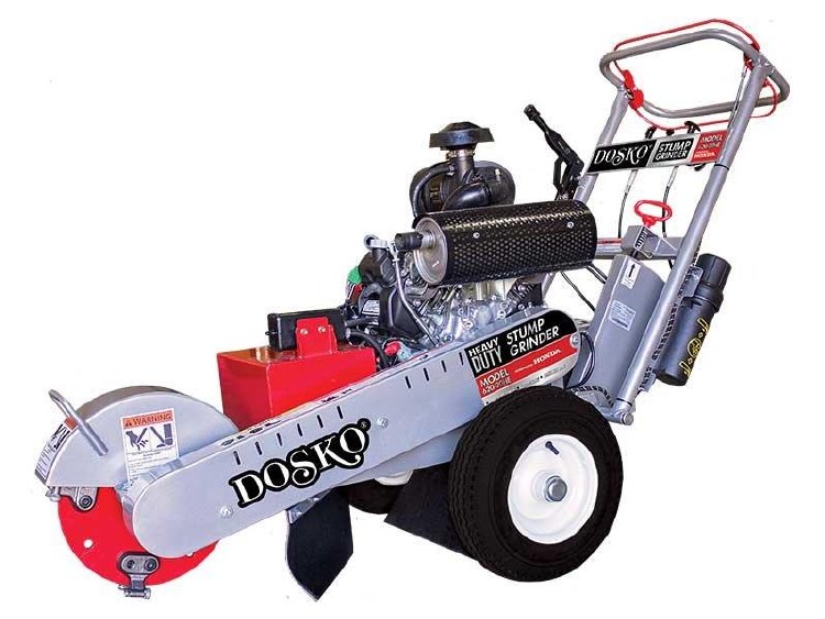 STUMP GRINDER, GOOD TO 24" W/ 20HP HONDA, TOWABLE