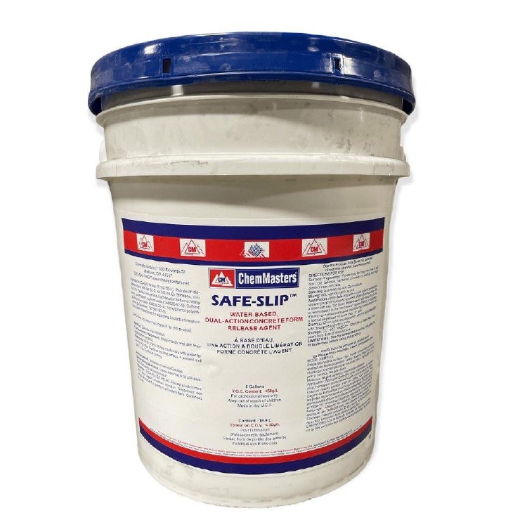 RELEASE, WATER BASED CONCRETE FORM RELEASE  FOR PLASTIC,  WOOD, PLYWOOD, POLYPRO., METAL, 5 GALLON