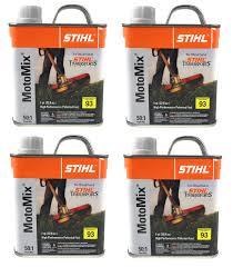 MOTO MIX, 2-CYCLE FUEL, FULL SYNTHETIC, 4 PACK OF 1 GAL. CANS