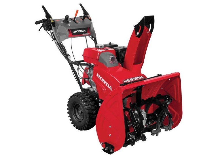 SNOW BLOWER, GX270 ENGINE, 28" WIDTH, ELECTRIC START, TWO STAGE, HYDRO TRANS.