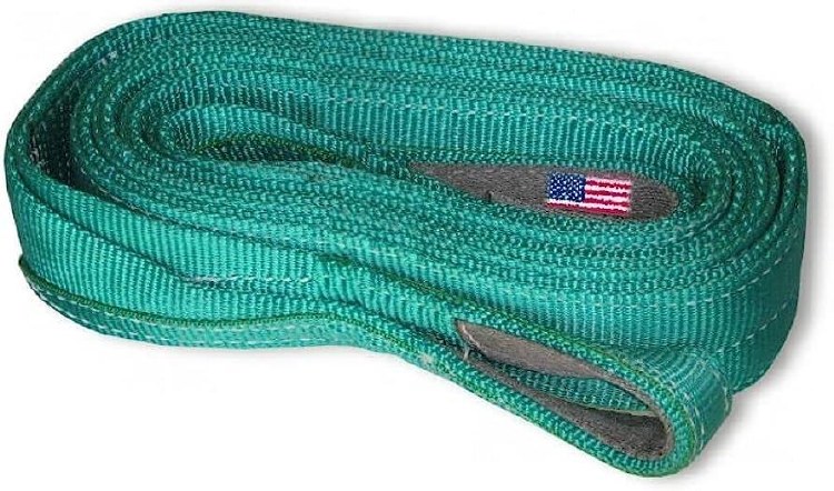 TREE SAVER 6' X 3" POLYESTER WEBBING WITH LOOPS
