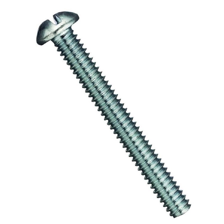 SCREW, MACHINE, 1/4"-20 x 3/8"  ROUND COMBO HEAD, JAR OF 100