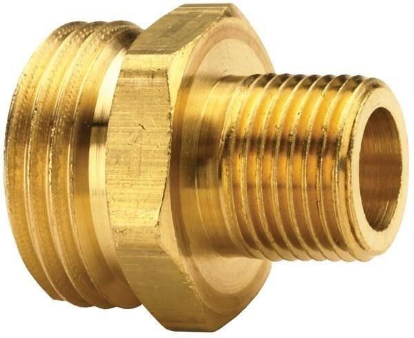 FITTING, M-GHT x 3/8" M-NPT