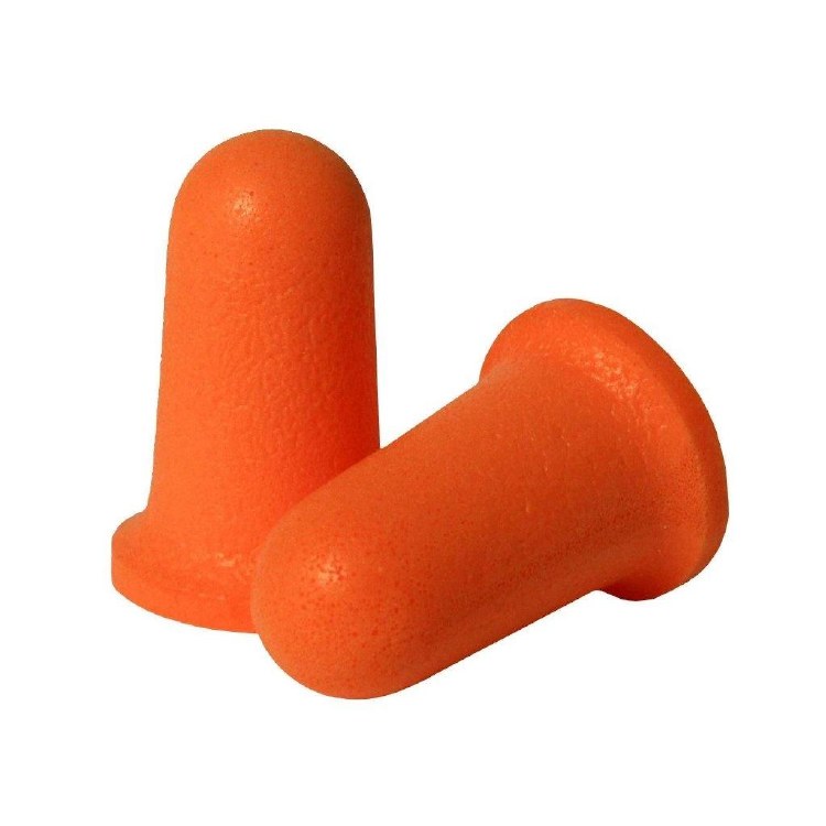 EARPLUGS, DEVIATOR, NRR 33 BELL SHAPE FOAM - UN-CORDED, BOX 200